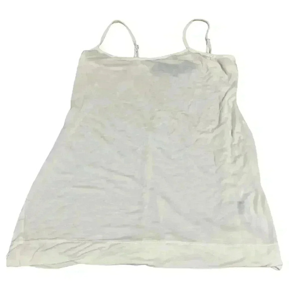 Leyendecker Women's White Basic Tank Top Camisole Size S - Picture 5 of 6